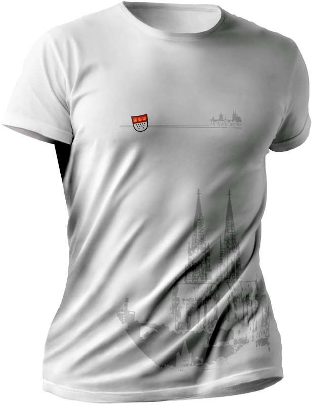 Köln-Shirt »Dom« Herren Weiß | Im Köln Shop online kaufen